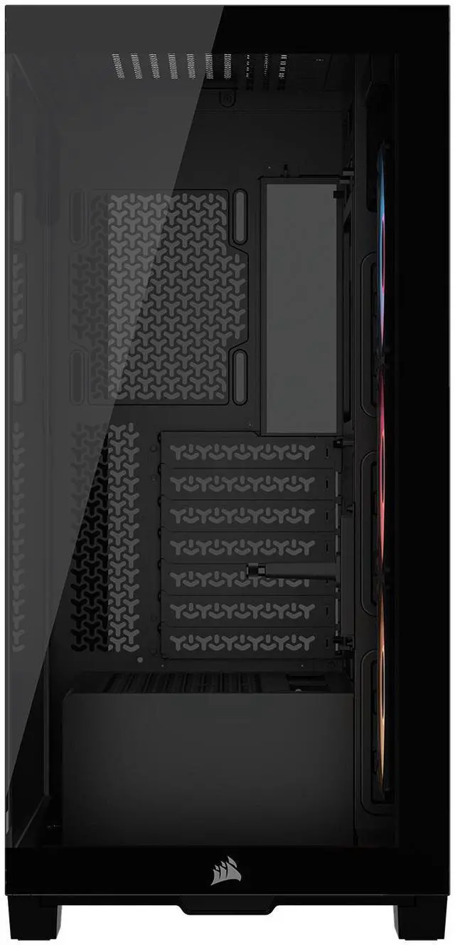 CORSAIR 3500X RS R ARGB Mid Tower PC Case   3x Pre Installed RS120 R ARGB Fans   GPU Anti Sag Arm   Tempered Glass   Fits up to 10x 120mm Fans   Reverse Connection Motherboard Compatible