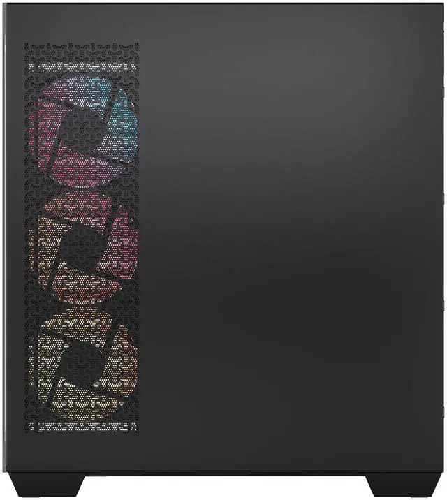 CORSAIR 3500X RS R ARGB Mid Tower PC Case   3x Pre Installed RS120 R ARGB Fans   GPU Anti Sag Arm   Tempered Glass   Fits up to 10x 120mm Fans   Reverse Connection Motherboard Compatible