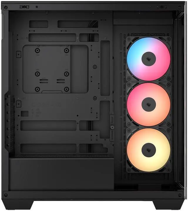 CORSAIR 3500X RS R ARGB Mid Tower PC Case   3x Pre Installed RS120 R ARGB Fans   GPU Anti Sag Arm   Tempered Glass   Fits up to 10x 120mm Fans   Reverse Connection Motherboard Compatible