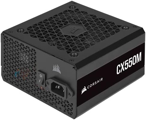 CORSAIR CX650M 80 Plus Bronze Semi Modular Low Noise ATX 650 Watt Power Supply   NA   Black