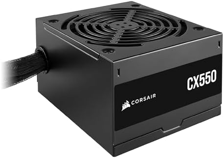 CORSAIR CX750 80 Plus Bronze Non Modular Low Noise ATX 750 Watt Power Supply   NA   Black
