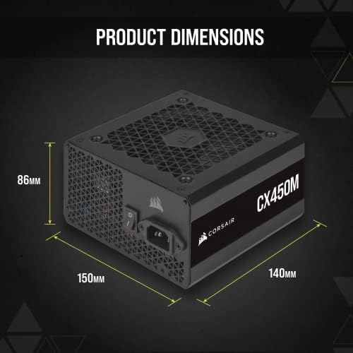 CORSAIR CX750 80 Plus Bronze Non Modular Low Noise ATX 750 Watt Power Supply   NA   Black
