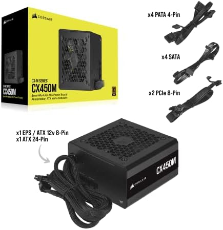CORSAIR CX750 80 Plus Bronze Non Modular Low Noise ATX 750 Watt Power Supply   NA   Black