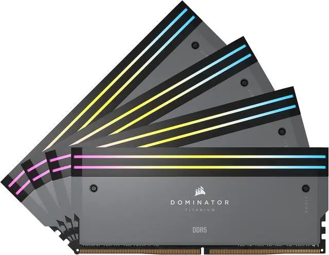 CORSAIR Dominator Titanium 32GB  2 x 16GB  DDR5 6000  PC5 48000  Desktop Memory Model CMP32GX5M2B6000Z30