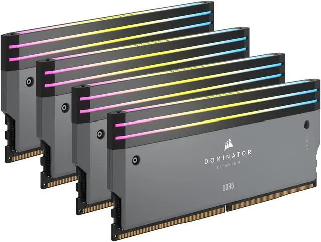 CORSAIR Dominator Titanium 32GB  2 x 16GB  DDR5 6000  PC5 48000  Desktop Memory Model CMP32GX5M2B6000Z30