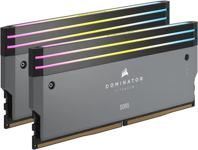 CORSAIR Dominator Titanium 32GB (2 x 16GB) DDR5 6000 (PC5 48000) Desktop Memory Model CMP32GX5M2B6000Z30