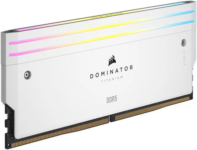 CORSAIR Dominator Titanium 64GB  2 x 32GB  DDR5 6000  PC5 48000  Desktop Memory Model CMP64GX5M2B6000Z30W