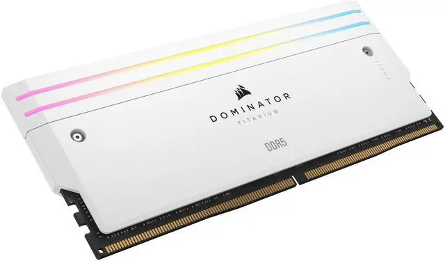 CORSAIR Dominator Titanium 64GB  2 x 32GB  DDR5 6000  PC5 48000  Desktop Memory Model CMP64GX5M2B6000Z30W