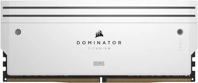 CORSAIR Dominator Titanium 64GB  2 x 32GB  DDR5 6000  PC5 48000  Desktop Memory Model CMP64GX5M2B6000Z30W