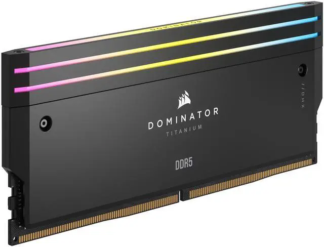 CORSAIR Dominator Titanium 64GB  2 x 32GB  DDR5 6600  PC5 52800  Desktop Memory Model CMP64GX5M2X6600C32