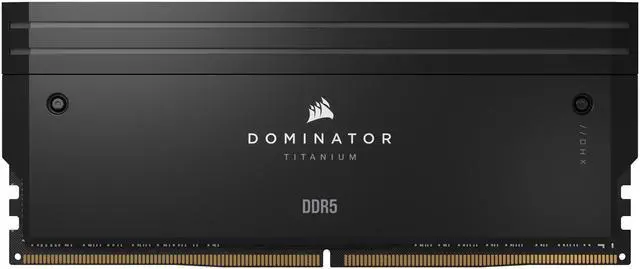 CORSAIR Dominator Titanium 64GB  2 x 32GB  DDR5 6600  PC5 52800  Desktop Memory Model CMP64GX5M2X6600C32