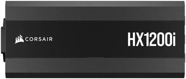 CORSAIR HX1200i  2025  Fully Modular Ultra Low Noise ATX Power Supply with 12V 2x6 Cable   ATX 3 1 & PCIe 5 1 Compliant  Cybenetics Platinum Efficiency  Fluid Dynamic Bearing Fan   Black