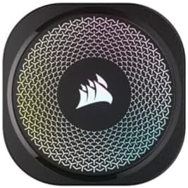 CORSAIR Nautilus 240 RS ARGB Liquid CPU Cooler   240mm AIO   Low Noise   Direct Motherboard Connection   Daisy Chain   Intel LGA 1851/1700  AMD AM5/AM4   2X RS120 ARGB Fans Included   Black