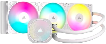 CORSAIR Nautilus 240 RS ARGB Liquid CPU Cooler   240mm AIO   Low Noise   Direct Motherboard Connection   Daisy Chain   Intel LGA 1851/1700  AMD AM5/AM4   2X RS120 ARGB Fans Included   Black