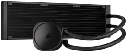 CORSAIR Nautilus 240 RS ARGB Liquid CPU Cooler   240mm AIO   Low Noise   Direct Motherboard Connection   Daisy Chain   Intel LGA 1851/1700  AMD AM5/AM4   2X RS120 ARGB Fans Included   Black