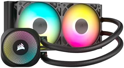 CORSAIR Nautilus 360 RS Liquid CPU Cooler   360mm AIO   Low Noise   Direct Motherboard Connection   Daisy Chain   Intel LGA 1851/1700  AMD AM5/AM4   3X RS120 Fans Included   Black