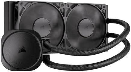 CORSAIR Nautilus 360 RS Liquid CPU Cooler   360mm AIO   Low Noise   Direct Motherboard Connection   Daisy Chain   Intel LGA 1851/1700  AMD AM5/AM4   3X RS120 Fans Included   Black