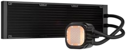 CORSAIR Nautilus 360 RS Liquid CPU Cooler   360mm AIO   Low Noise   Direct Motherboard Connection   Daisy Chain   Intel LGA 1851/1700  AMD AM5/AM4   3X RS120 Fans Included   Black