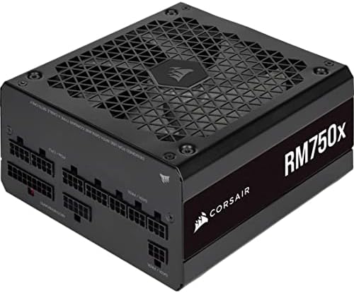 CORSAIR RM1000x ATX 3 1 PCIe 5 1 Ready Fully Modular 1000W Power Supply   Low Noise  Cybenetics Gold Efficiency  Native 12V 2x6 Connector   Black