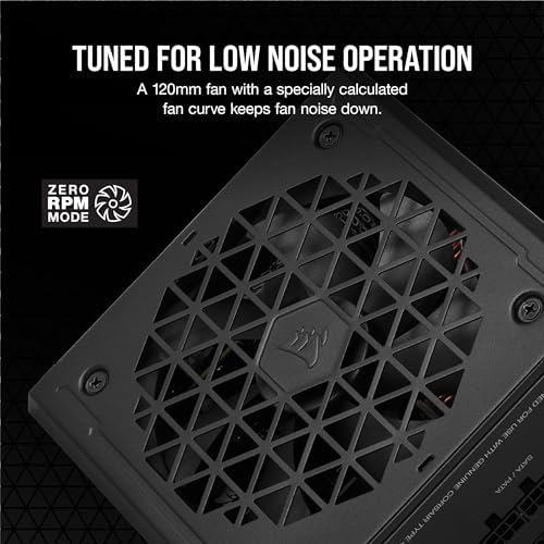 CORSAIR RM850e ATX 3 1 PCIe 5 1 Ready Fully Modular 850W Power Supply   12V 2x6 Cable Included  Cybenetics Gold Efficiency  105 C Rated Capacitors  Modern Standby Mode   Black