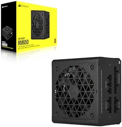 CORSAIR RM850e ATX 3 1 PCIe 5 1 Ready Fully Modular 850W Power Supply   12V 2x6 Cable Included  Cybenetics Gold Efficiency  105 C Rated Capacitors  Modern Standby Mode   Black