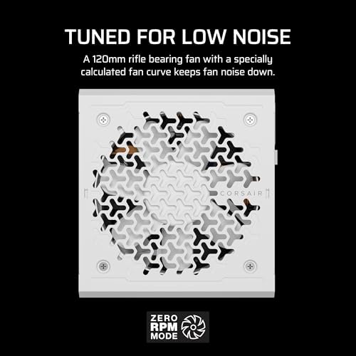 CORSAIR RM850e ATX 3 1 PCIe 5 1 Ready Fully Modular 850W Power Supply   12V 2x6 Cable Included  Cybenetics Gold Efficiency  105 C Rated Capacitors  Modern Standby Mode   Black