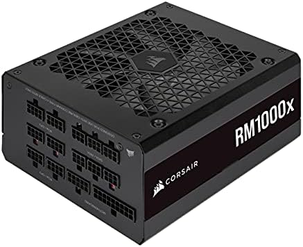 CORSAIR RM850x ATX 3 1 PCIe 5 1 Ready Fully Modular 850W Power Supply   Low Noise  Cybenetics Gold Efficiency  Native 12V 2x6 Connector   Black