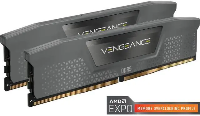 CORSAIR Vengeance 32GB  2 x 16GB  288 Pin PC RAM DDR5 6000  PC5 48000  Desktop Memory Model CMK32GX5M2F6000Z36
