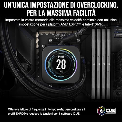 CORSAIR Vengeance DDR5 RAM 96GB  2x48GB  6000MHz CL36 44 44 96 1 4V AMD Expo Intel XMP 3 0 Desktop Computer Memory   Gray  CMK96GX5M2E6000Z36 