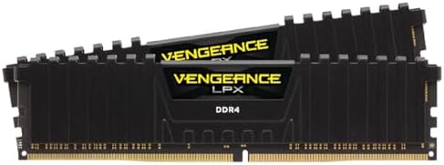 CORSAIR Vengeance LPX DDR4 RAM 32GB  2x16GB  3200MHz CL16 20 20 38 1 35V Intel AMD Desktop Computer Memory   Black  CMK32GX4M2E3200C16 