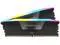 CORSAIR Vengeance RGB 32GB  2 x 16GB  288 Pin PC RAM DDR5 6000  PC5 48000  Desktop Memory Model CMH32GX5M2E6000C36