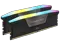 CORSAIR Vengeance RGB 16GB  2 x 8GB  288 Pin PC RAM DDR5 5200  PC5 41600  Desktop Memory Model CMH16GX5M2B5200C40