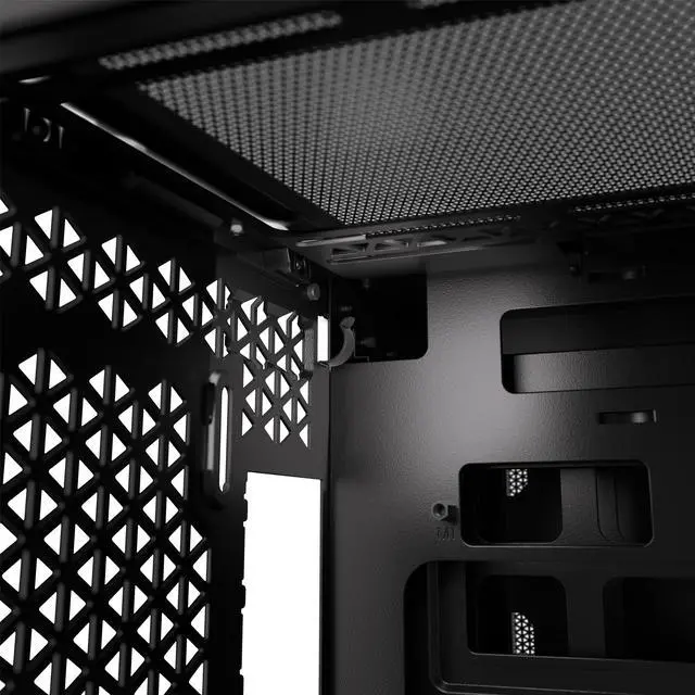 CORSAIR iCUE LINK 2500X RGB Micro ATX Dual Chamber PC Case   Two Tempered Glass Panels   2x RX120 RGB  Fans Included   Highly Customizable