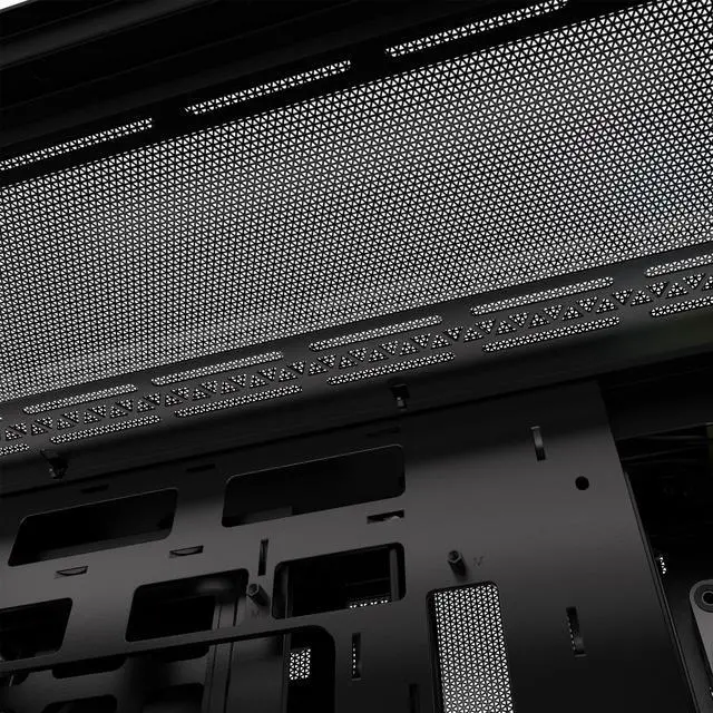 CORSAIR iCUE LINK 2500X RGB Micro ATX Dual Chamber PC Case   Two Tempered Glass Panels   2x RX120 RGB  Fans Included   Highly Customizable