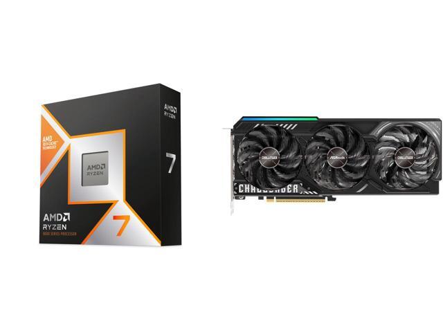CPU GPU Combo    AMD RYZEN 7 9850X3D with  ASRock RX9070XT CL 16G