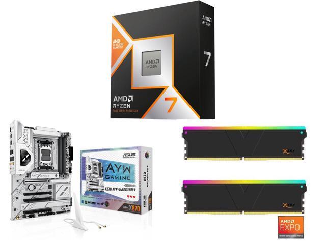 CPU Motherboard Memory Combo    AMD Ryzen 7 9850X3D CPU   ASUS X870 MB    V Color 32GB Memory