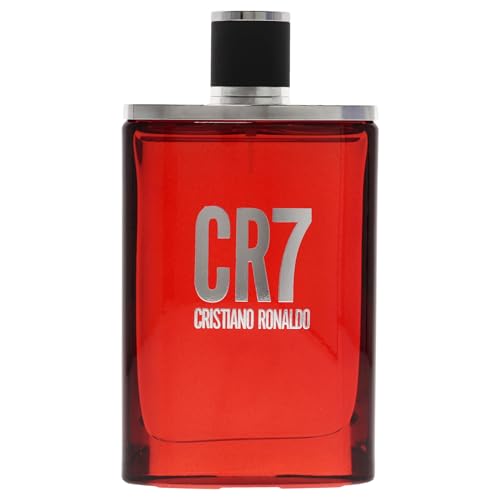 CR7 Cristiano Ronaldo - Eau De Toilette Aroma de colonia para hombre, aroma amaderado, almizclado con lavanda, cardamomo, tabaco y cedro, de la colección original de fragancias para hombre de