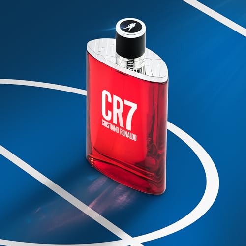 CR7 Cristiano Ronaldo - Eau De Toilette Aroma de colonia para hombre, aroma amaderado, almizclado con lavanda, cardamomo, tabaco y cedro, de la colección original de fragancias para hombre de