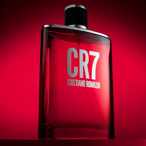 CR7 Cristiano Ronaldo - Eau De Toilette Aroma de colonia para hombre, aroma amaderado, almizclado con lavanda, cardamomo, tabaco y cedro, de la colección original de fragancias para hombre de