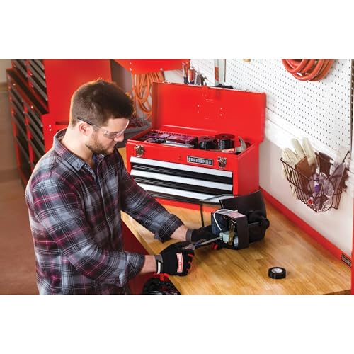 CRAFTSMAN 20 in Wide 3 Drawer Metal Tool Box With Ball Bearing Drawers  CMST98245RB 