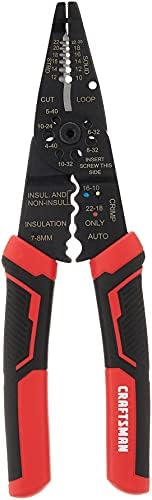 CRAFTSMAN CMHT81714 8 WIRE STRIPPER  CUTTER  CRIMPER