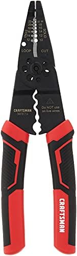 CRAFTSMAN CMHT81714 8 WIRE STRIPPER  CUTTER  CRIMPER
