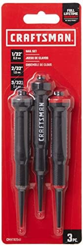CRAFTSMAN Nail Set  3 Piece Set  CMHT82541