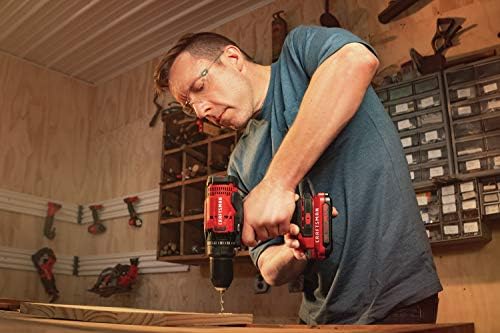CRAFTSMAN V20 Cordless Drill/Driver Kit  1/2 inch  Battery and Charger Included  CMCD700C1 