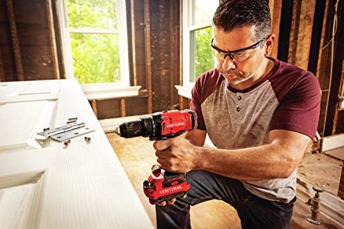 CRAFTSMAN V20 Cordless Drill/Driver Kit  1/2 inch  Battery and Charger Included  CMCD700C1 