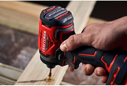 CRAFTSMAN V20 RP Cordless Drill and Impact Driver  Brushless Power Tool Combo Kit  2 Batteries and Charger Included  CMCK211C2