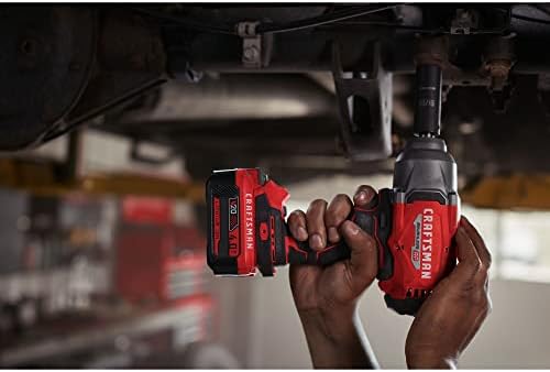 CRAFTSMAN V20 RP Impact Wrench  Cordless  Brushless  High Torque  1/2 Inch  4Ah Battery and Charger Included  CMCF940M1
