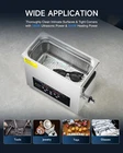 CREWORKS 6L Ultrasonic Cleaner with Degas Gentle Modes 300W Heater 30min Timer
