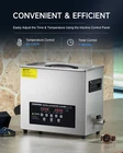 CREWORKS 6L Ultrasonic Cleaner with Degas Gentle Modes 300W Heater 30min Timer
