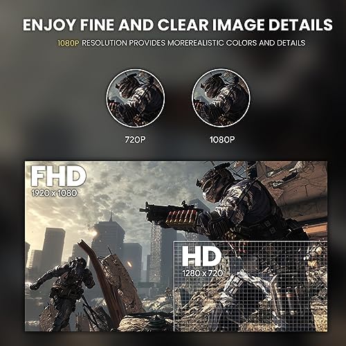 CRUA 27 Curved Gaming Monitor  FHD 1920x1080P  144Hz/180Hz Computer Monitor  1800R VA Screen  120  sRGB  AMD FreeSync  HDMI & DP  Wall Mount Install  Black